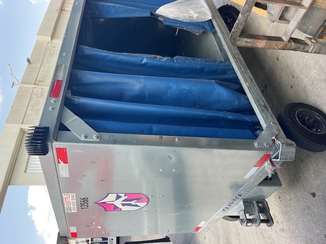 Baggage Carts Closed Iscar BCL-8 Galvanized 2023