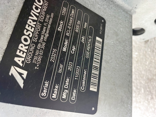 Baggage Carts Closed Iscar BCL-8 Galvanized 2023