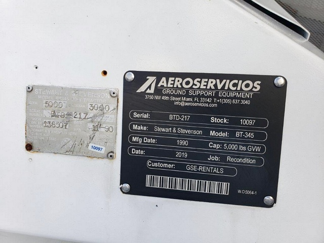 Baggage Tractor S&S BT-345