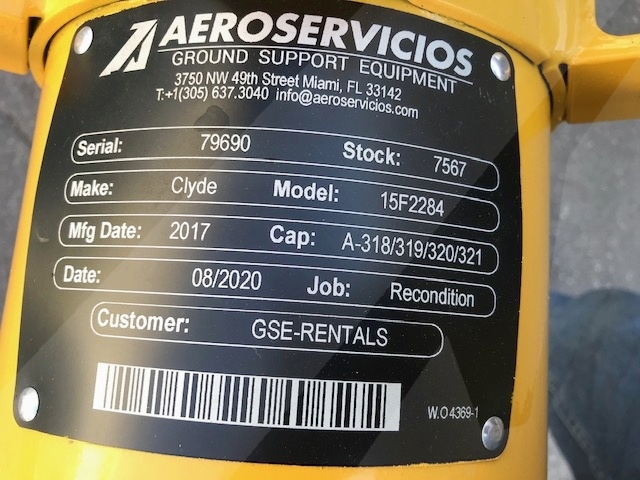 Tow Bar Clyde 15F2284 / A-318/319/320/321