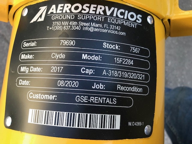 Tow Bar Clyde 15F2284 / A-318/319/320/321