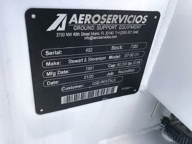 Push Back Tractor S&S GT-50 H/ Heavy