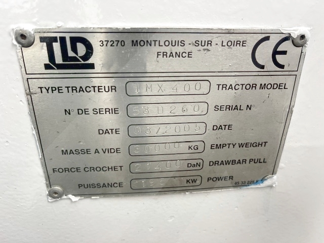 Push Back Tractor TLD TMX-400