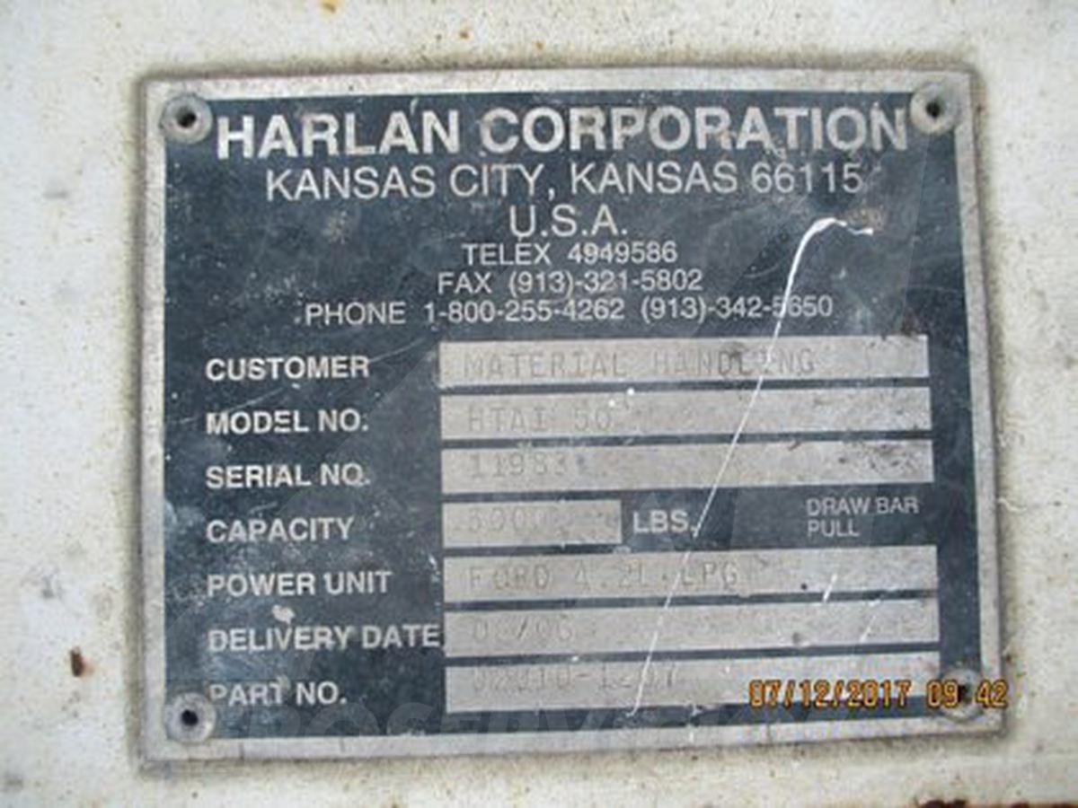 Baggage Tractor Harlan HTAG-50