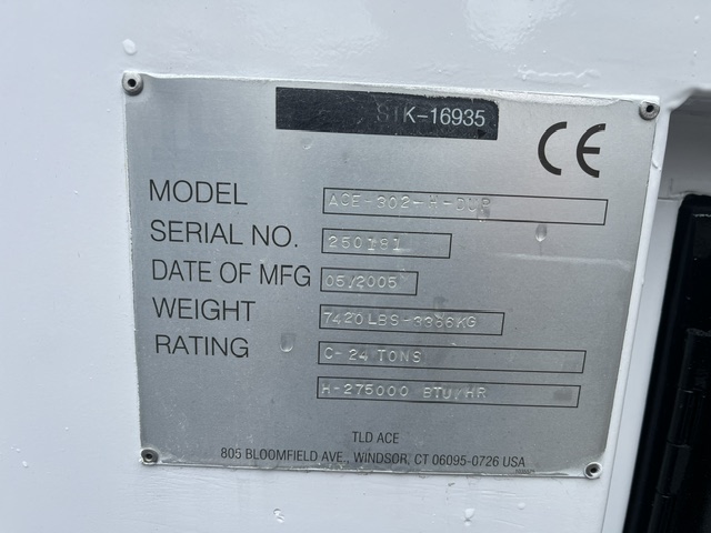 Air Conditioning Unit TLD ACE 302-DUP - 24 Tons