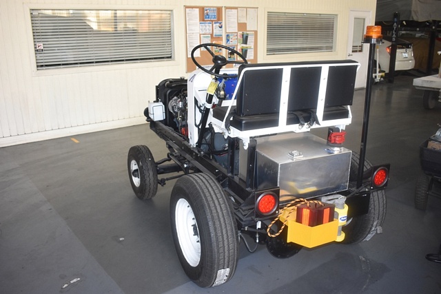 Baggage Tractor Tug MA-50 - Parts Demo