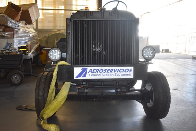 Baggage Tractor Tug MA-50 - Parts Demo