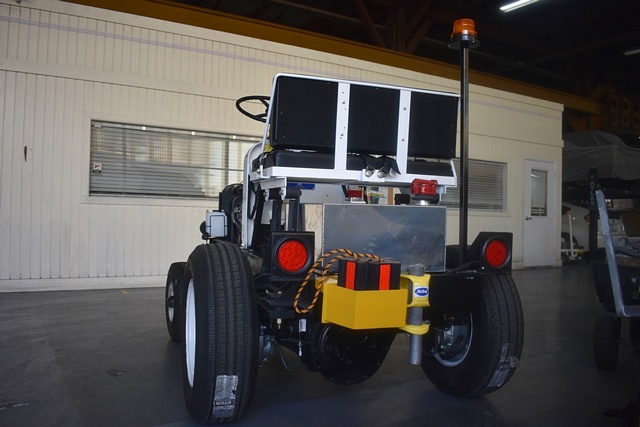 Baggage Tractor Tug MA-50 - Parts Demo