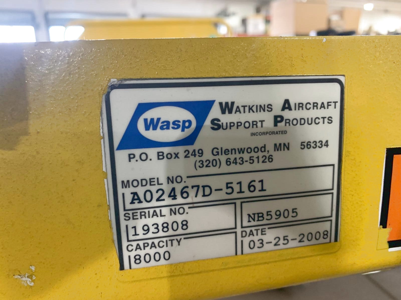 Baggage Carts Open Wasp A02467D-5161