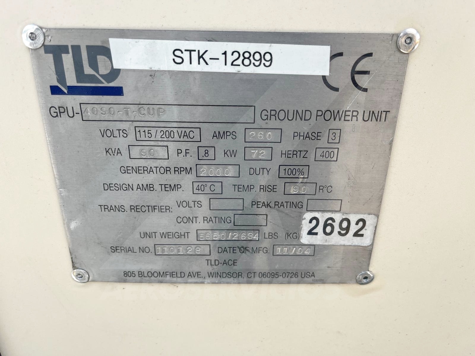 Ground Power Unit TLD GPU 4090-T-CUP