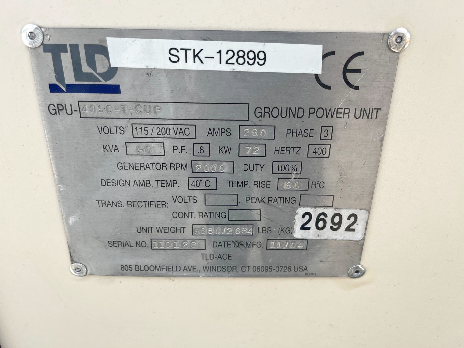 Ground Power Unit TLD GPU 4090-T-CUP