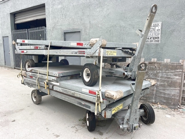 Baggage Carts Closed Iscar BCL-8 Galvanized