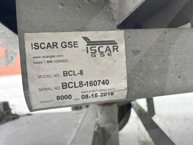 Baggage Carts Closed Iscar BCL-8 Galvanized
