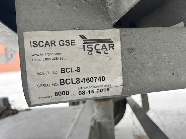 Baggage Carts Closed Iscar BCL-8 Galvanized