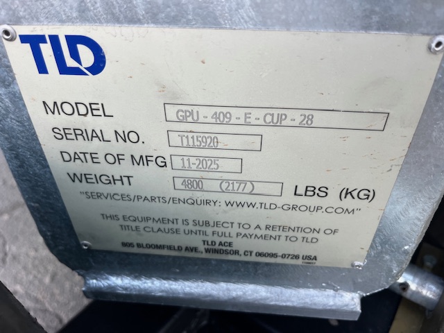 Ground Power Unit TLD GPU 409-E-CUP T3