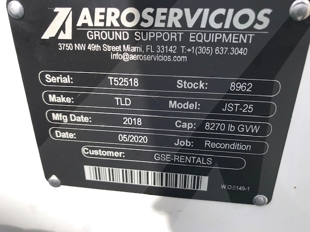 Baggage Tractor TLD JST-25