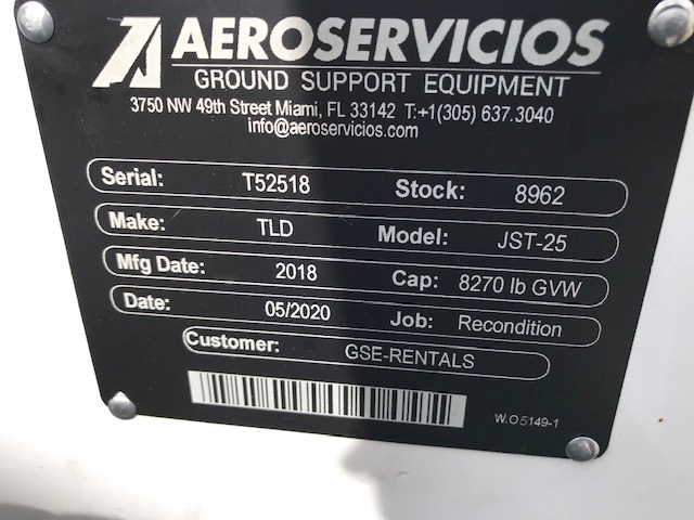 Baggage Tractor TLD JST-25