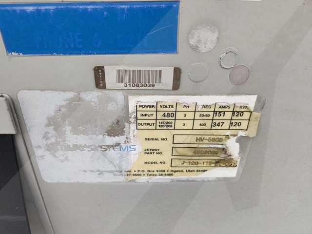 Ground Power Unit Jet Power - 120 kVA - 480V 3 Phase