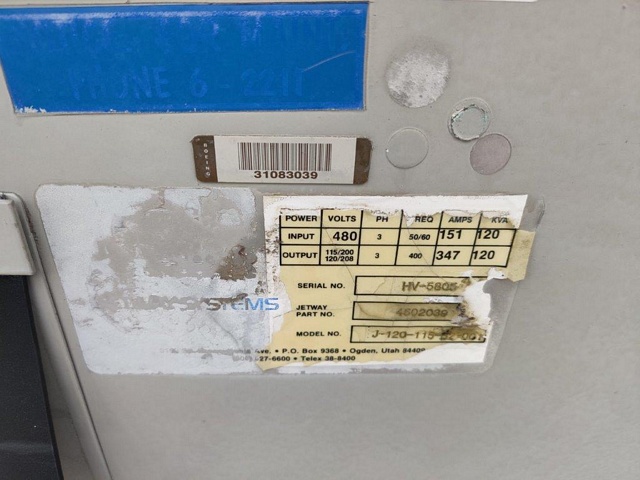 Ground Power Unit Jet Power - 120 kVA - 480V 3 Phase