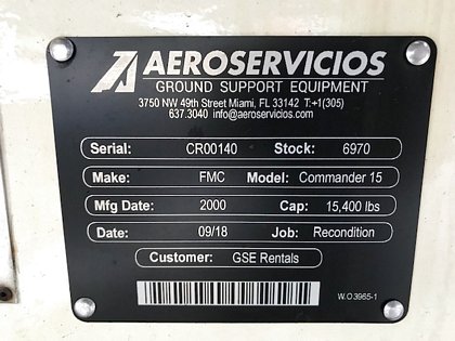 Cargo Loader FMC Commander 15 Wide