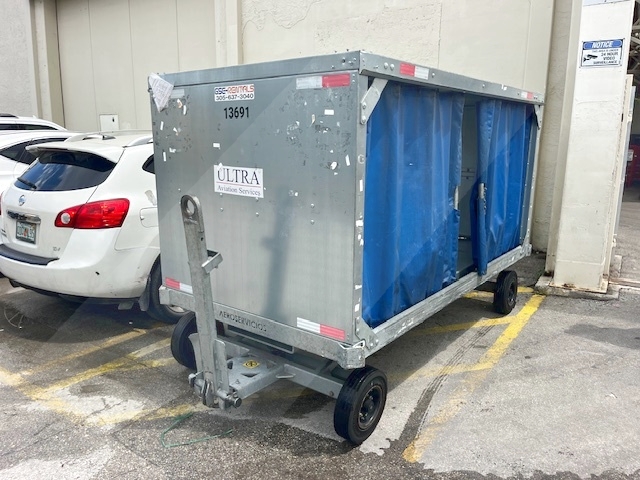 Baggage Carts Closed Iscar BCL-8 Galvanized 2023