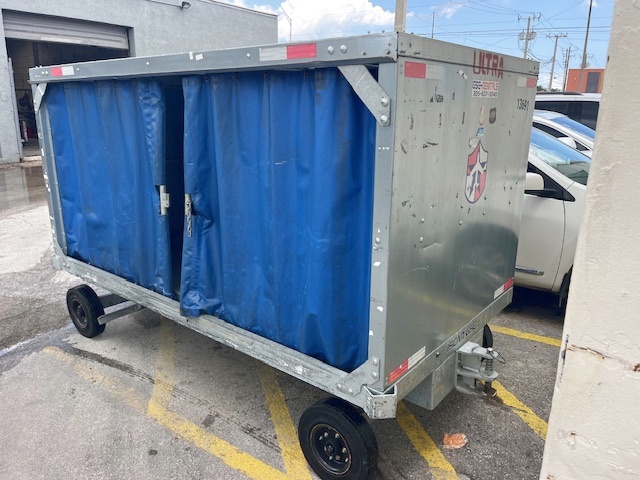 Baggage Carts Closed Iscar BCL-8 Galvanized 2023