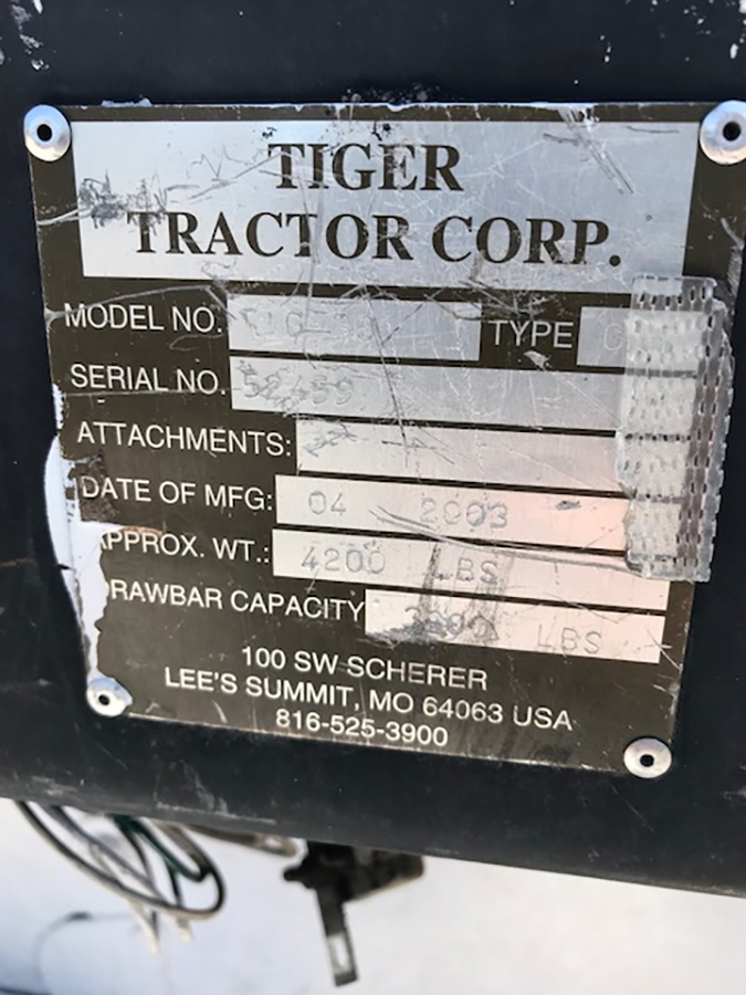 Baggage Tractor TIG-30