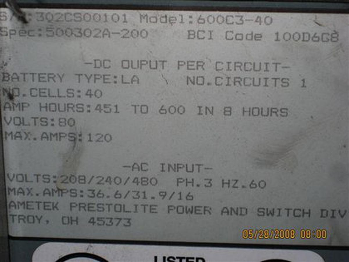 2002 Texas Industrial 600C3-4