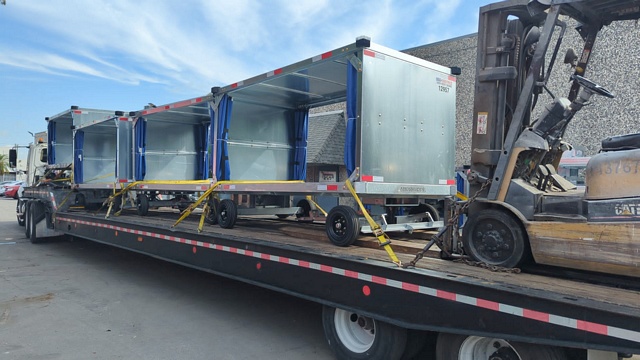 Baggage Carts Closed Iscar BCL-8 Galvanized 2023