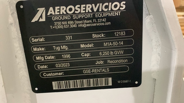 Baggage Tractor Tug  M1A50-14