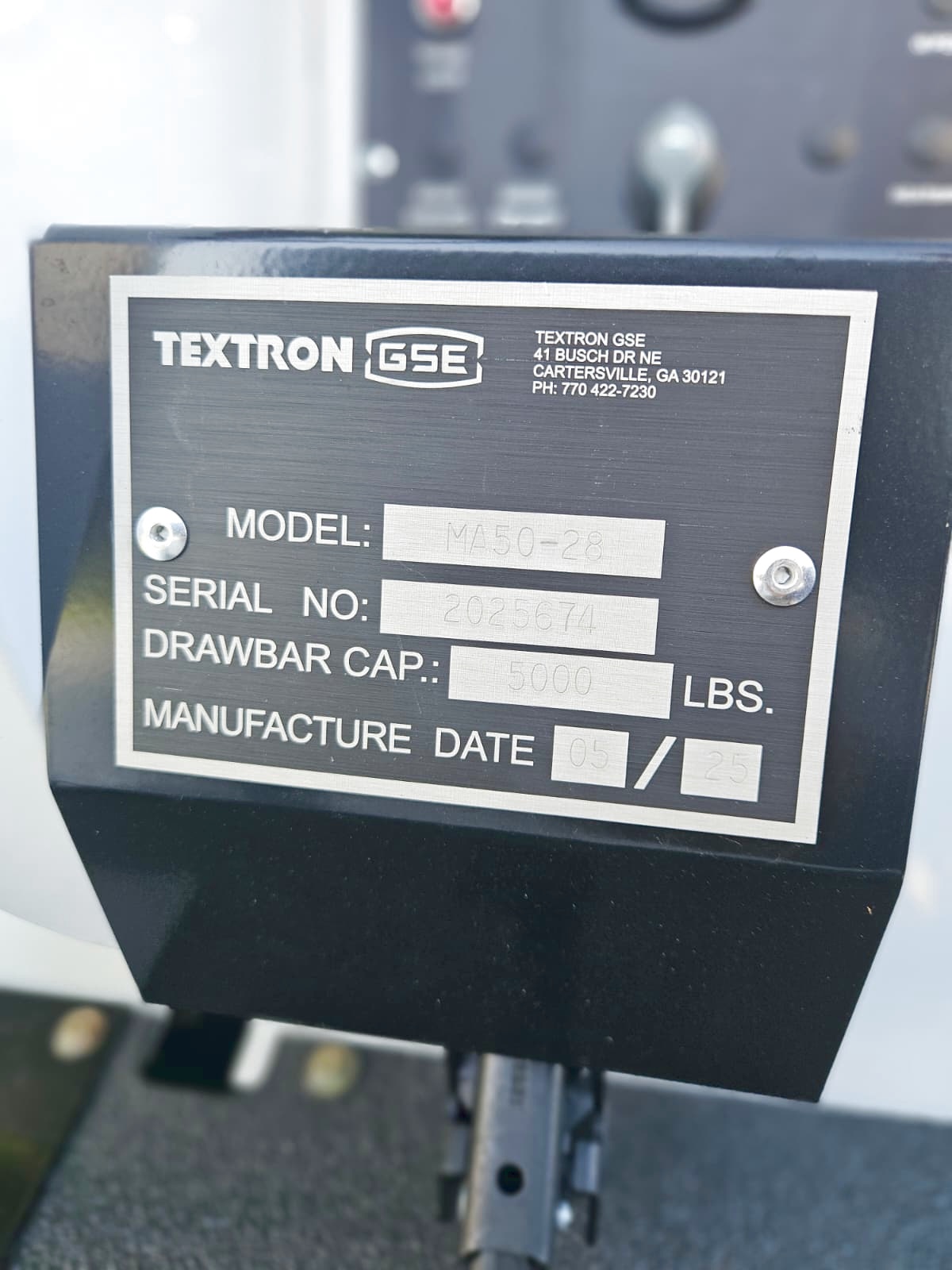 Baggage Tractor Tug MA50-28 2025