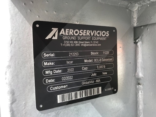 Baggage Carts Closed Iscar BCL-8 Galvanized 2022