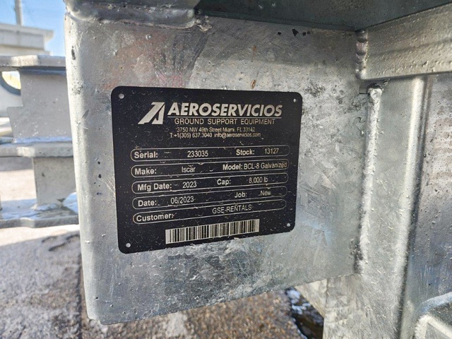 Baggage Carts Closed Iscar BCL-8 Galvanized 2023