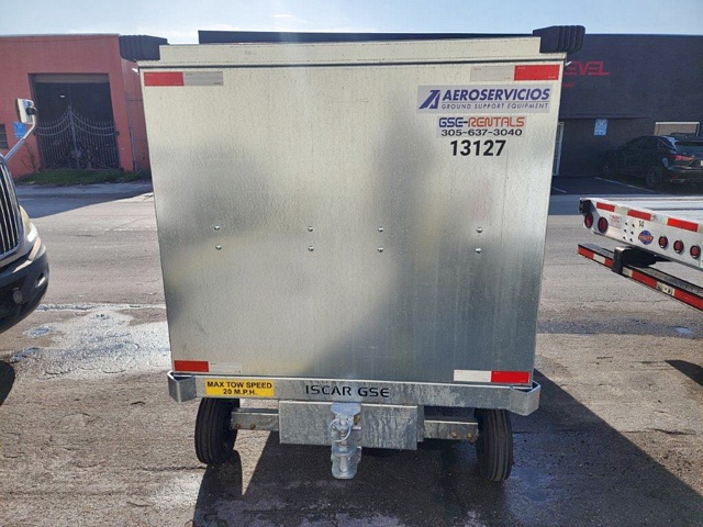 Baggage Carts Closed Iscar BCL-8 Galvanized 2023