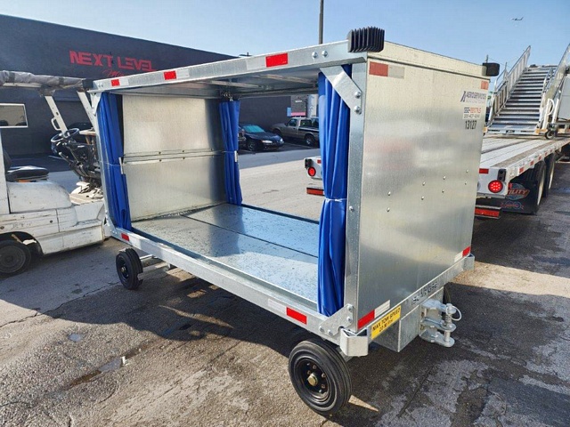 Baggage Carts Closed Iscar BCL-8 Galvanized 2023