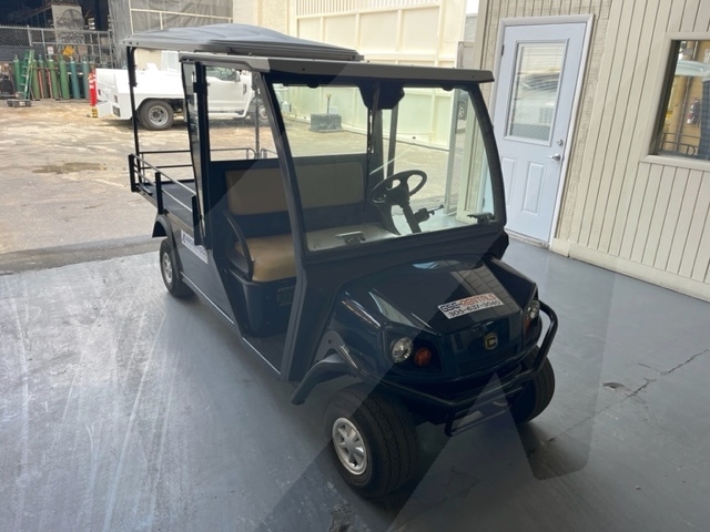 Cushman Shuttle 2 Gas Golf Cart with Utility Box