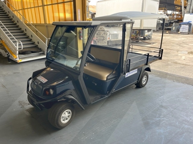 Cushman Shuttle 2 Gas Golf Cart with Utility Box