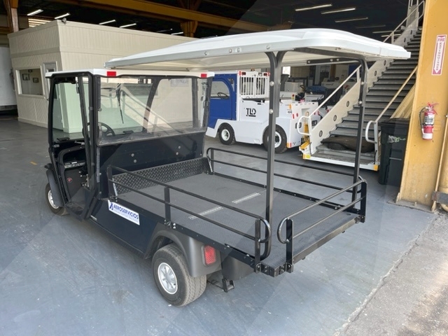 Cushman Shuttle 2 Gas Golf Cart with Utility Box