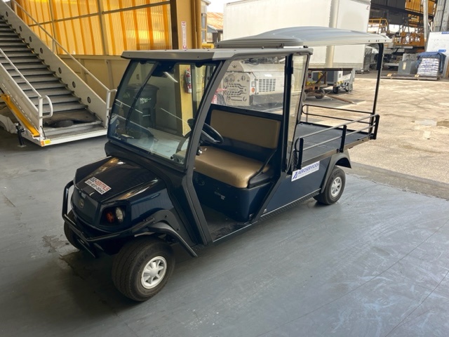 Cushman Shuttle 2 Gas Golf Cart with Utility Box