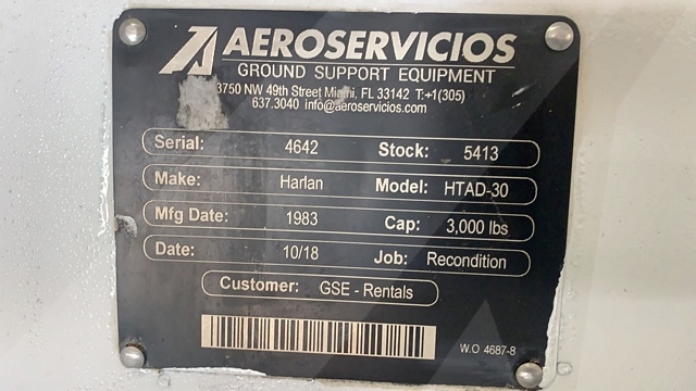 Baggage Tractor Harlan HTAD-30