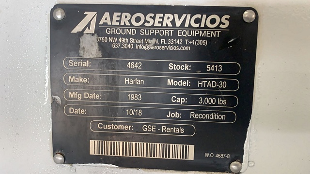 Baggage Tractor Harlan HTAD-30