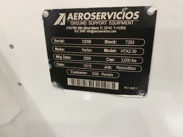 Baggage Tractor Harlan HTAZ-30