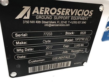 Dollies LD3 15F2790- Open Caster