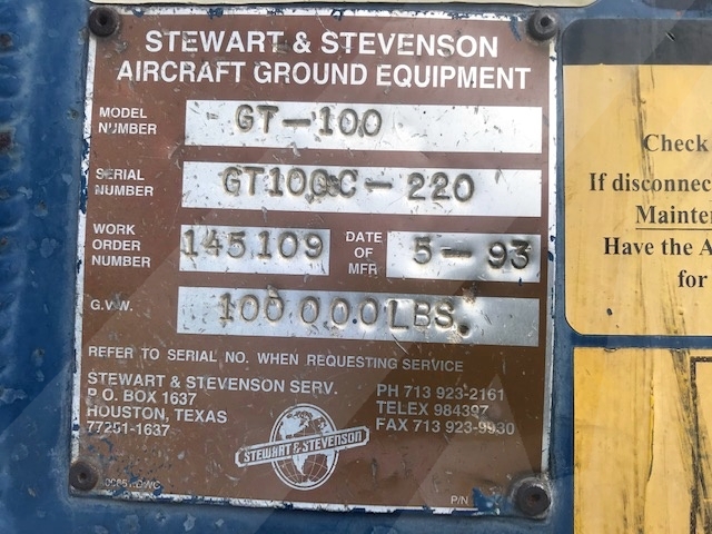 Push Back Tractor S&S GT-100