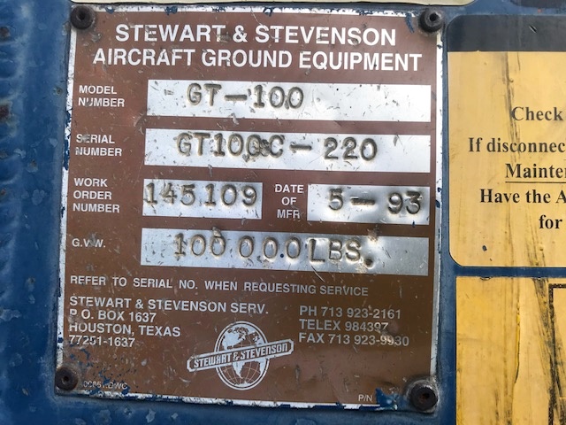 Push Back Tractor S&S GT-100