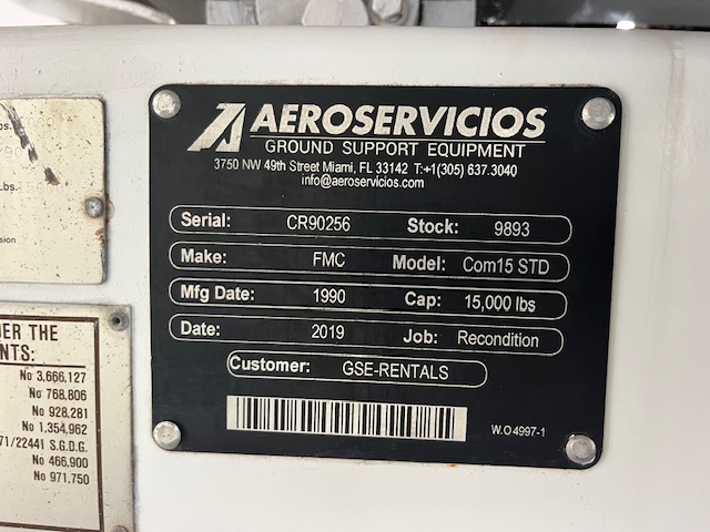 Cargo Loader FMC Commander 15 STD