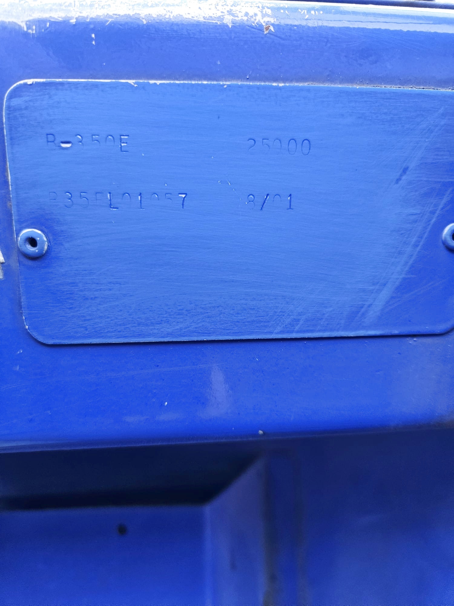 Push Back Tractor FMC B350E