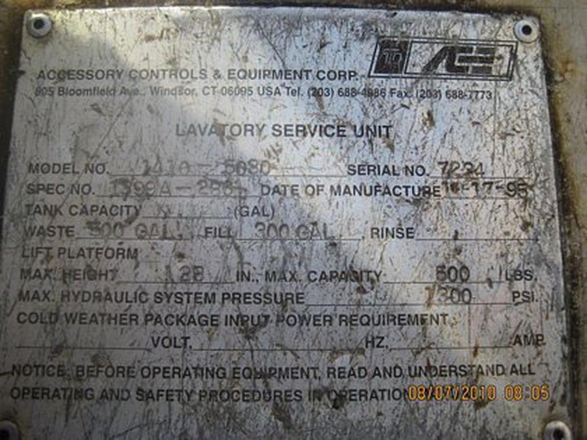 Lavatory Truck ACE 1410-5030