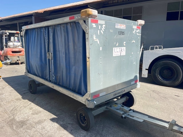 Baggage Carts Closed Iscar BCL-8 Galvanized 2023