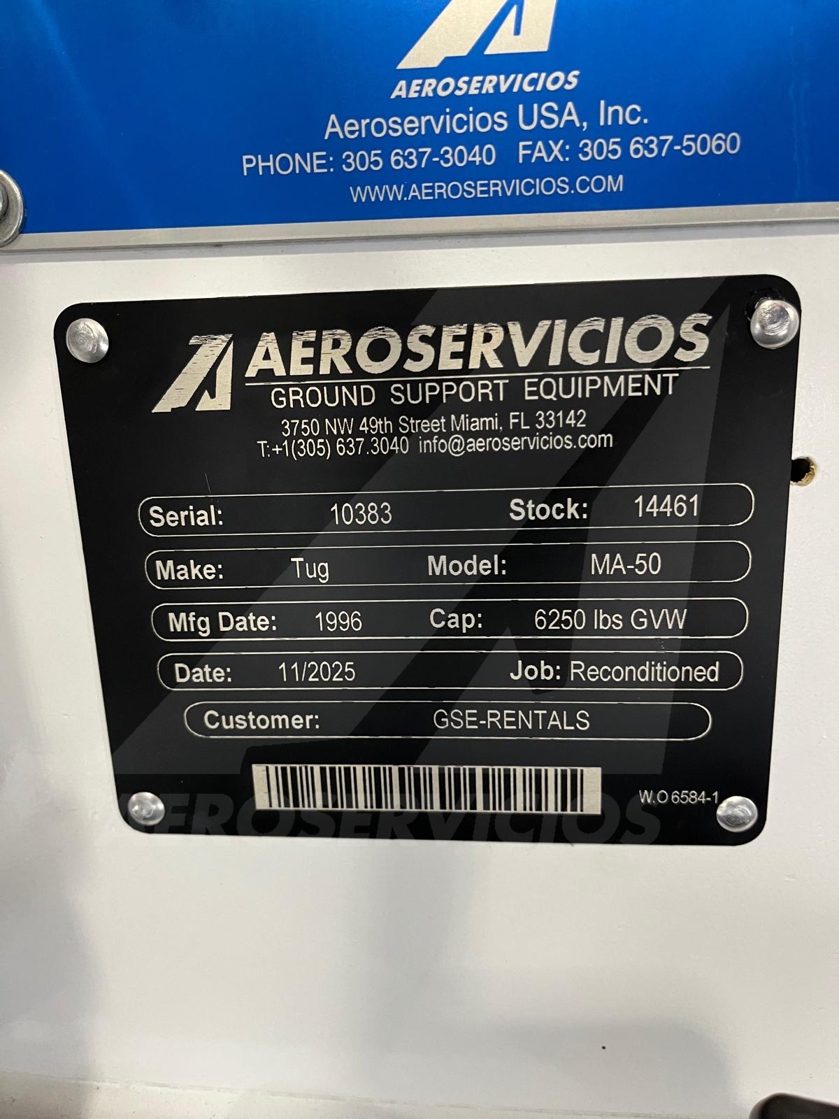 Baggage Tractor Tug MA-50 OH